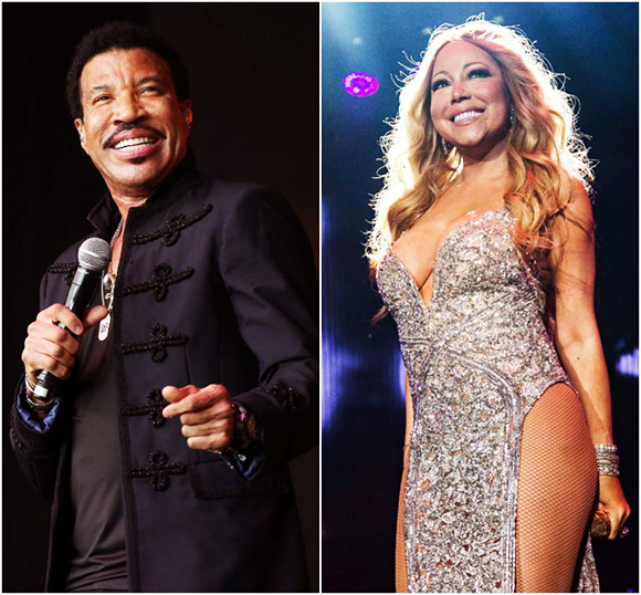 Lionel Richie & Mariah Carey at Viejas Arena