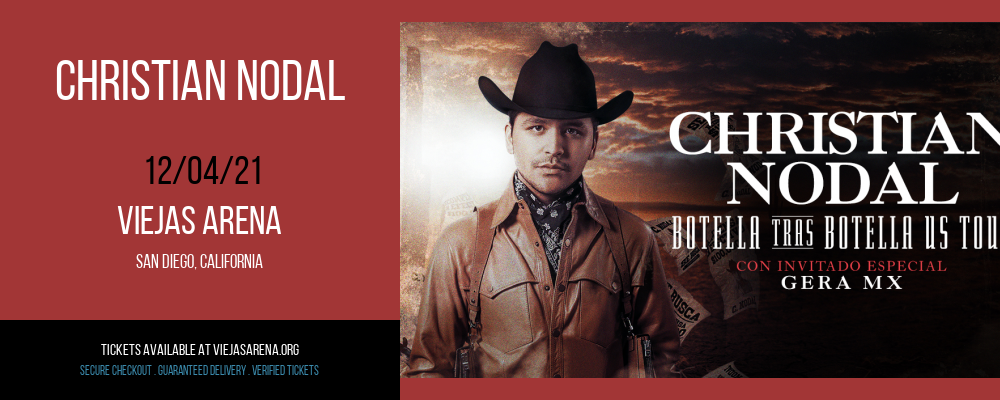 Christian Nodal at Viejas Arena