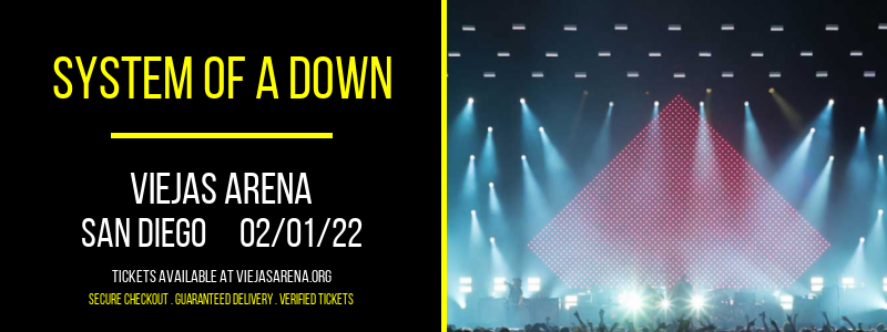 System of A Down at Viejas Arena
