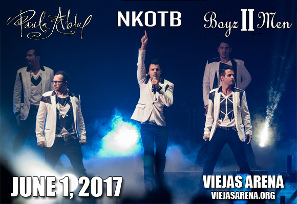 New Kids On The Block, Paula Abdul & Boyz II Men at Viejas Arena