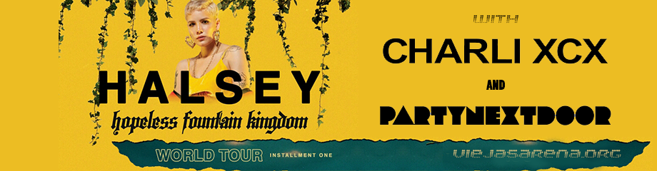 Halsey, PartyNextDoor & Charli XCX at Viejas Arena