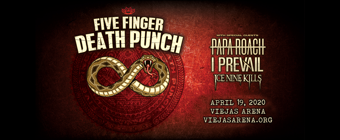 Five Finger Death Punch, Papa Roach, I Prevail & Ice Nine Kills at Viejas Arena