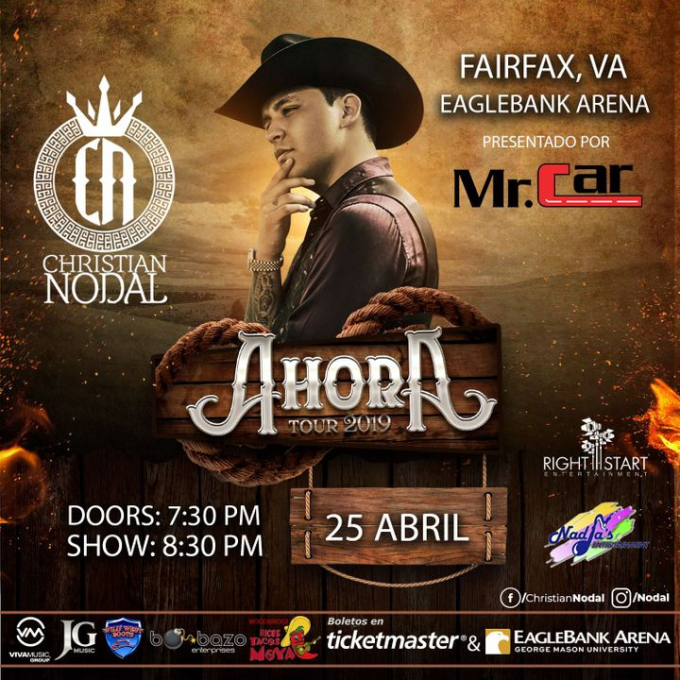 Christian Nodal at Viejas Arena