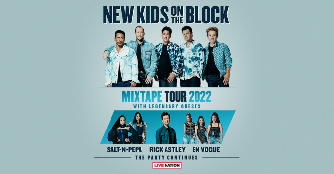 New Kids On The Block, Salt N Pepa, Rick Astley & En Vogue at Viejas Arena