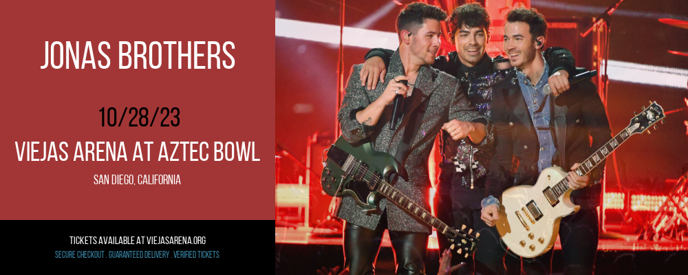 Jonas Brothers at Viejas Arena At Aztec Bowl