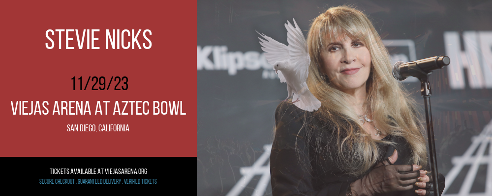 Stevie Nicks at Viejas Arena At Aztec Bowl