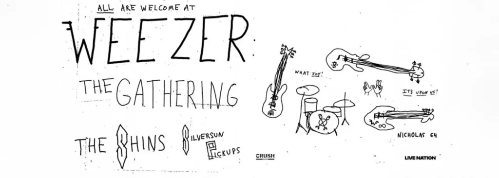 Weezer at Viejas Arena At Aztec Bowl