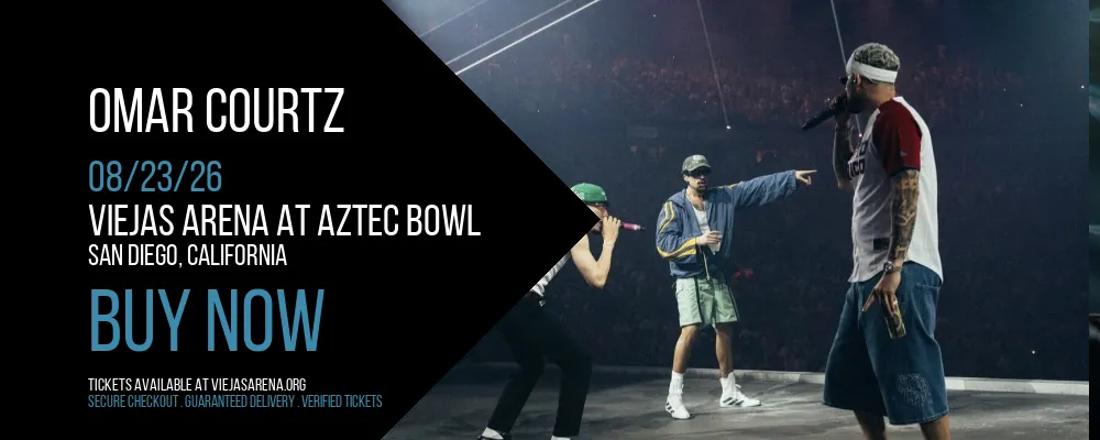 Omar Courtz at Viejas Arena At Aztec Bowl